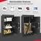 Costway 0.8CF Digital Flat Recessed Wall Safe Home Security Lock Gun Cash Box Locking